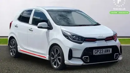 Used Kia Picanto GT-Line S 101 HP (74 kW) 2023 White Hatchback