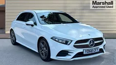 White Used 2018 Mercedes A180 AMG line Hatchback | £16,489 (Fair price)