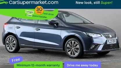 Begagnad Seat Ibiza SE Technology 80 HK (58 kW) 2023 Grå Halvkombi