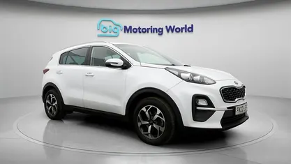 Used Kia Sportage 136 HP (100 kW) 2021 White SUV