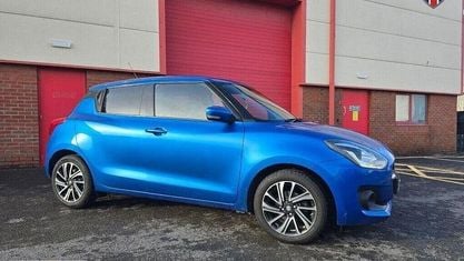 Usado Suzuki Swift SZ5 83 HP (61 kW) 2022 Azul Citadino