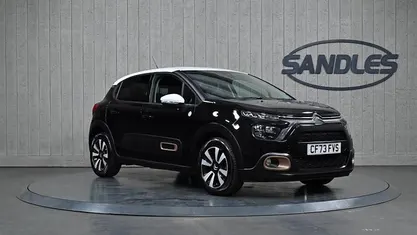 Black Used 2023 Citroën C3 PureTech Hatchback | £11,199 (Fair price)