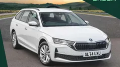 Moon white metallic New 2024 Skoda Octavia SE Technology Estate | £23,495 (Fair price)