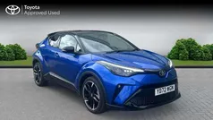 Nebula blue bitone Used 2022 Toyota C-HR Sport SUV | £21,290 (Fair price)