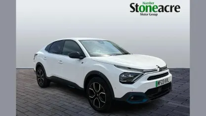Used Citroën e-C4 Shine 100 kW (136 HP) 2023 White Sedan
