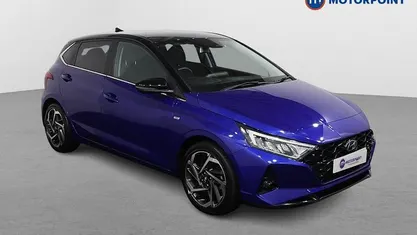 Used Hyundai i20 Ultimate 101 HP (74 kW) 2023 Blue Hatchback