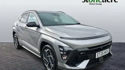 Used Hyundai Kona N Line 137 HP (100 kW) 2025 Silver SUV