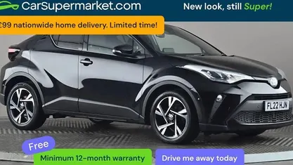 Used Toyota C-HR Design 122 HP (89 kW) 2022 Black SUV