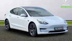 White Used 2021 Tesla Model 3 Standard Range Sedan | £15,799 (Fair price)