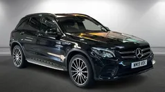 Obsidian black Used 2019 Mercedes GLC250 AMG SUV | £22,500 (Fair price)