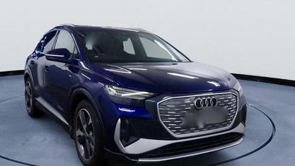Used Audi Q4 e-tron Basis 150 kW (204 HP) 2021 Blue SUV