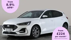White Used 2023 Ford Focus ST-Line Hatchback | £16,350 (Fair price)