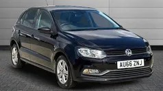 Black Used 2016 VW Polo Match Hatchback | £6,450 (Fair price)