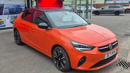 Used Vauxhall Corsa-e 100 kW (136 HP) 2021 Orange Hatchback