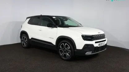 Used Jeep Avenger Summit 101 HP (74 kW) 2025 White/black SUV