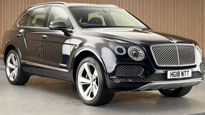 Used Bentley Bentayga 550 HP (404 kW) 2018 Blue SUV