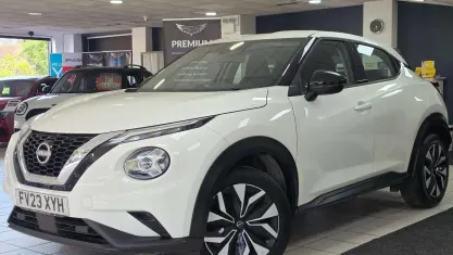 Used Nissan Juke Acenta 114 HP (83 kW) 2023 White SUV