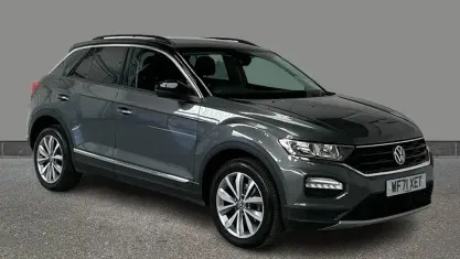 Used VW T-Roc Design 110 HP (80 kW) 2021 Grey SUV