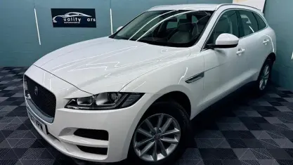 Used Jaguar F-Pace Prestige 180 HP (132 kW) 2017 White SUV