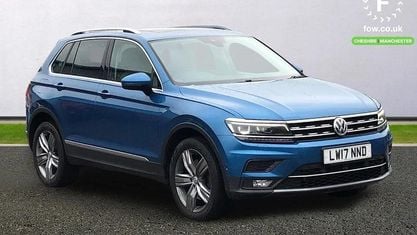 Usado VW Tiguan SEL 180 HP (132 kW) 2017 Azul SUV