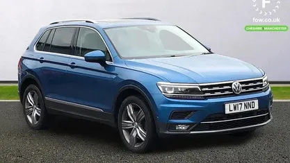 Used VW Tiguan SEL 180 HP (132 kW) 2017 Blue SUV