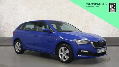 Blue Used 2022 Skoda Scala SE Hatchback | £12,994 (Fair price)