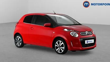 Used Citroën C1 Flair 68 HP (50 kW) 2015 Red Hatchback