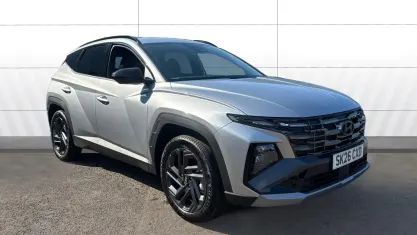 New Hyundai Tucson Blackline 239 HP (175 kW) 2026 Metallic  shimmering silver SUV
