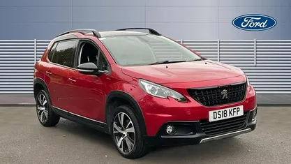 Red Used 2017 Peugeot 2008 GT-line SUV | £8,521 (Fair price)