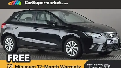 Used Seat Ibiza SE 95 HP (69 kW) 2024 Black Hatchback