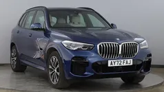 Blue Used 2022 BMW X5 M Sport SUV | £48,479 (Fair price)