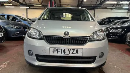Used Skoda Citigo Elegance 75 HP (55 kW) 2014 Silver Hatchback