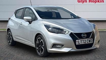 Usado Nissan Micra Acenta 92 HP (67 kW) 2022 Prateado Citadino