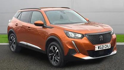 Used Peugeot 2008 Allure 101 HP (74 kW) 2021 Orange SUV