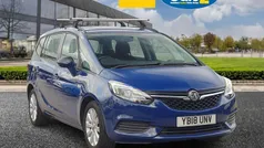 Blue Used 2018 Vauxhall Zafira Design Edition MPV | £7,490 (Fair price)