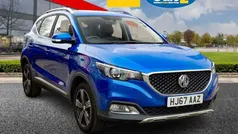 Blue Used 2017 MG ZS Exclusive Sedan | £9,295 (Fair price)