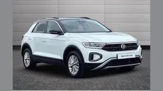 White Used 2022 VW T-Roc Life SUV | £18,450 (Fair price)