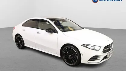 Used Mercedes A250 AMG Line Premium Plus 218 HP (160 kW) 2022 White Sedan