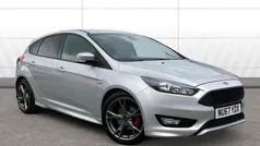 Silver Used 2017 Ford Focus ST-Line X Hatchback | £7,833 (Good price)