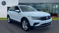 Pure white Used 2021 VW Tiguan Life SUV | £21,539 (Fair price)