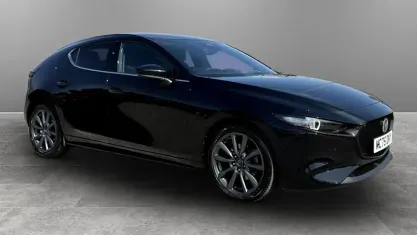 Used Mazda 3 Exclusive-Line 140 HP (102 kW) 2026 Black Hatchback
