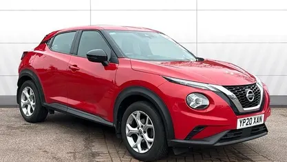 Used Nissan Juke Acenta 117 HP (86 kW) 2020 Red SUV