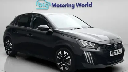Used Peugeot 208 Allure 101 HP (74 kW) 2024 Black Hatchback