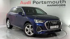 Blue Used 2022 Audi Q3 S-Line SUV | £27,690 (Fair price)