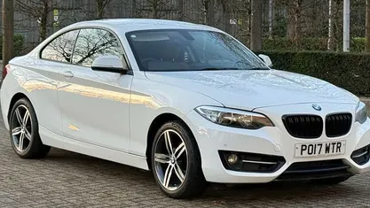 White Used 2017 BMW 218 Sport Line Coupe | £8,490 (Super price)