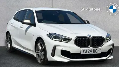 Used BMW M135 Shadowline 306 HP (225 kW) 2024 White Hatchback