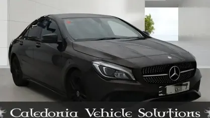 Begagnad Mercedes CLA200 AMG line 136 HK (100 kW) 2017 Brun Sedan