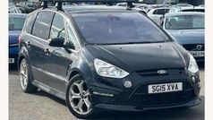 Black Used 2015 Ford S-MAX Titanium X MPV | £11,965 (Fair price)