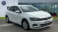 Pure white Used 2018 VW Polo SE Hatchback | £10,879 (Fair price)