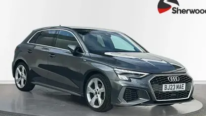 Used Audi A3 Sportback S-Line 110 HP (80 kW) 2023 Grey Hatchback